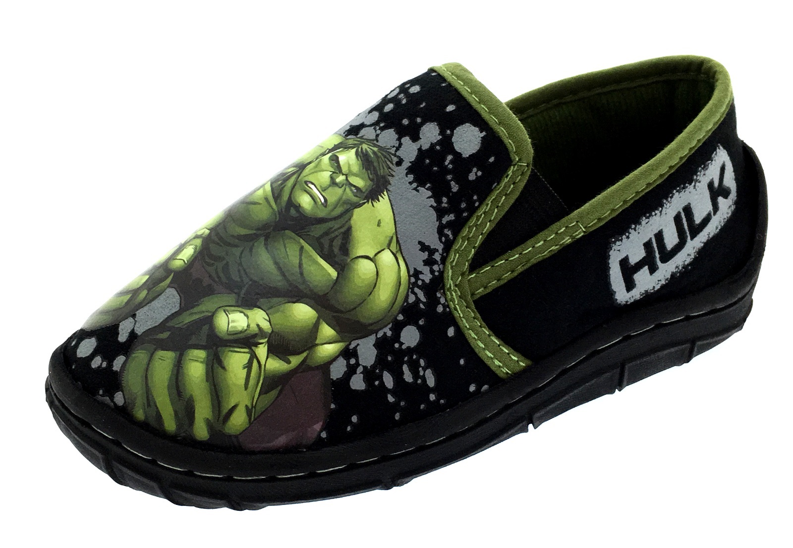Boys Marvel Avengers Thor Hulk Iron Man Slippers Kids Mules Shoes